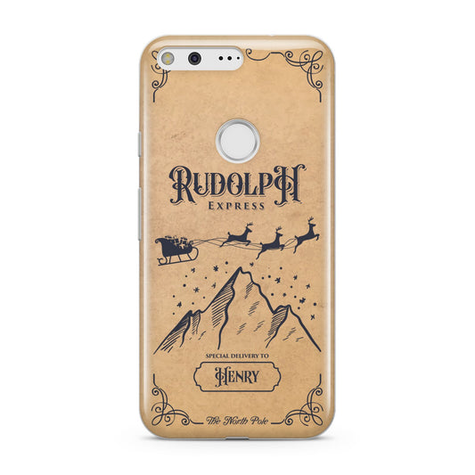 Rudolph Express Custom Google Pixel Case