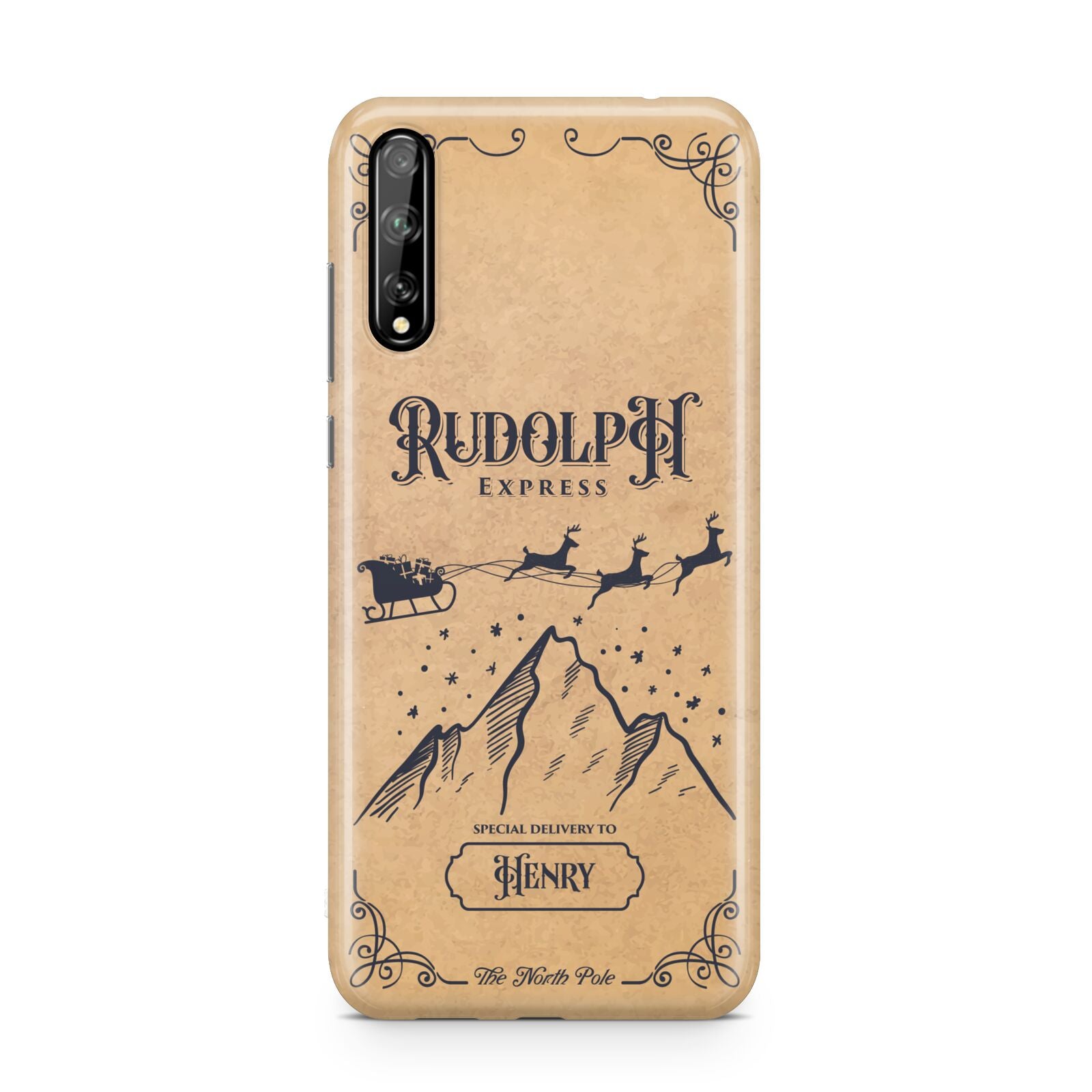 Rudolph Express Custom Huawei Enjoy 10s Phone Case