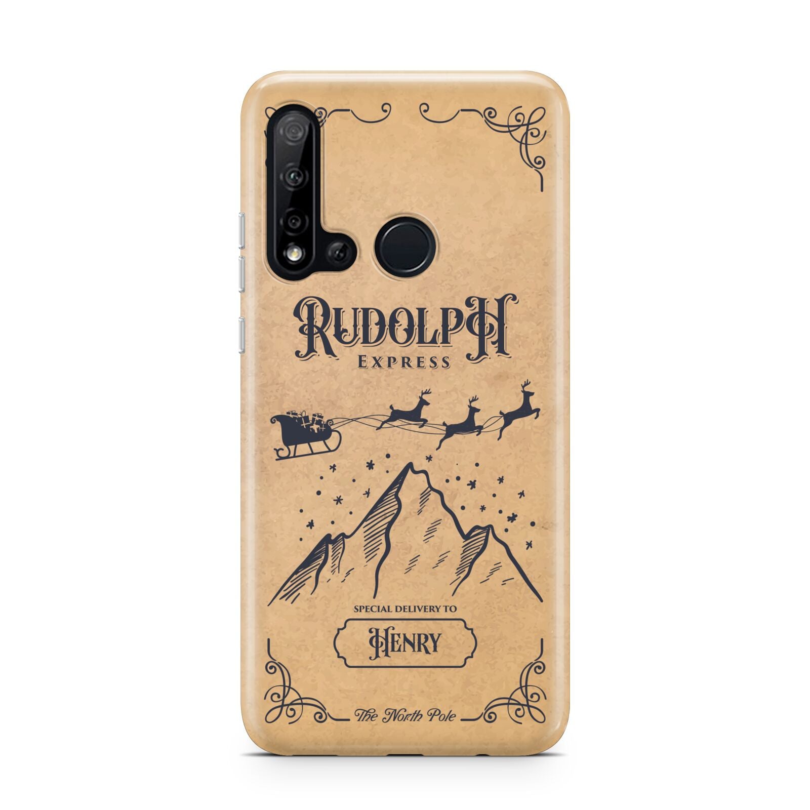 Rudolph Express Custom Huawei P20 Lite 5G Phone Case