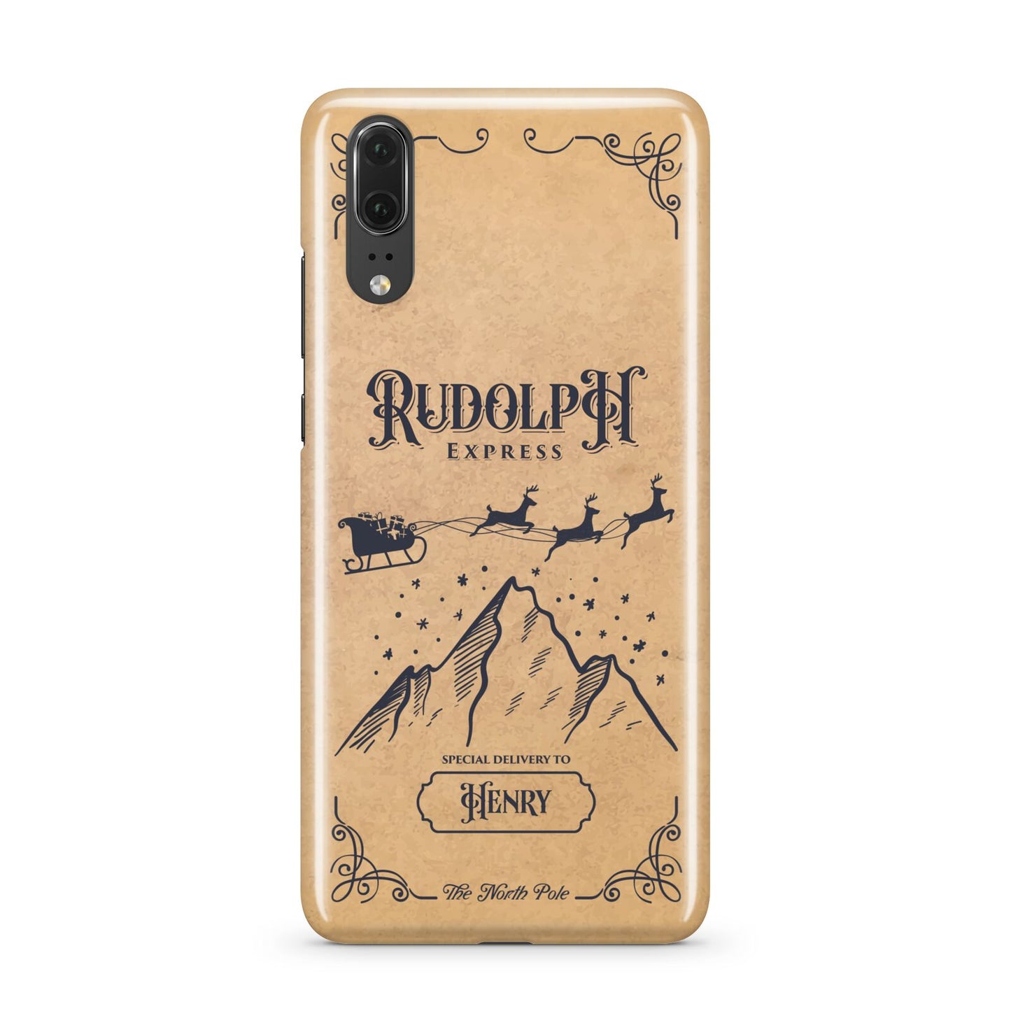 Rudolph Express Custom Huawei P20 Phone Case