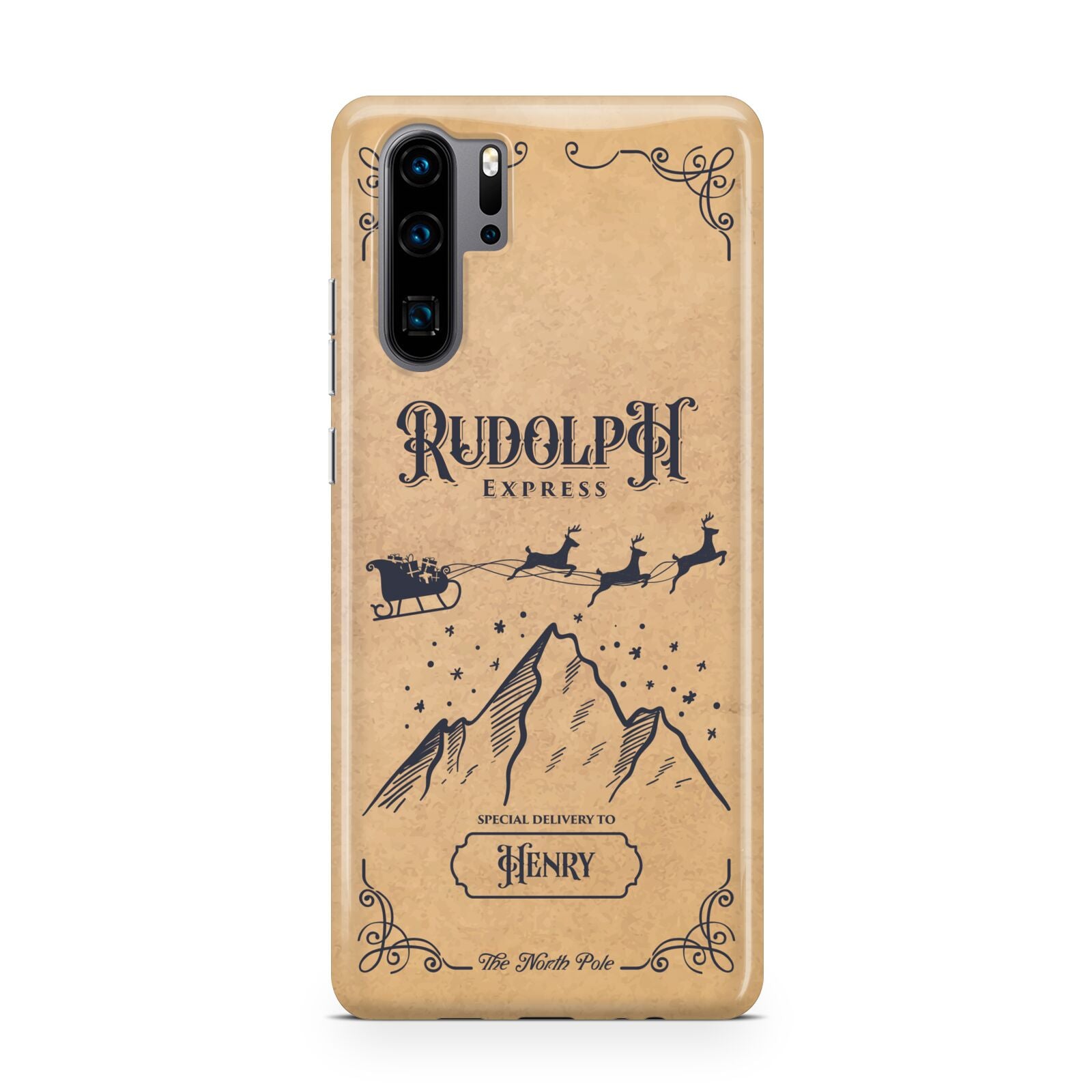 Rudolph Express Custom Huawei P30 Pro Phone Case