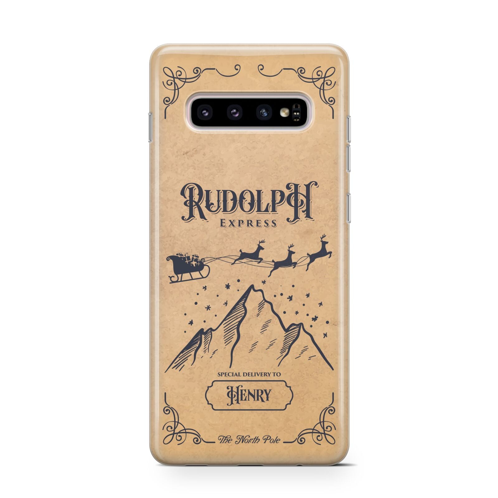 Rudolph Express Custom Protective Samsung Galaxy Case