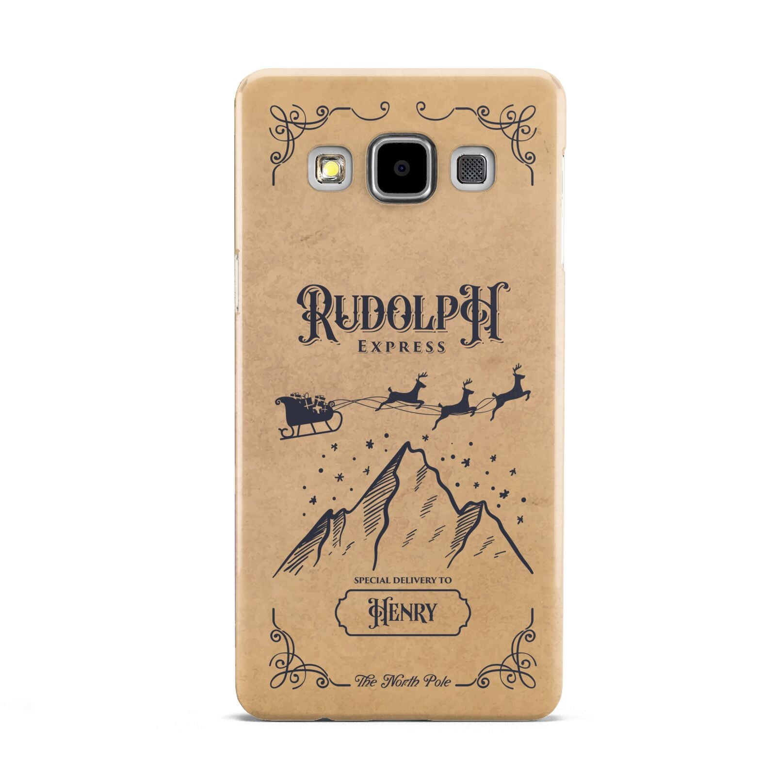 Rudolph Express Custom Samsung Galaxy A5 Case