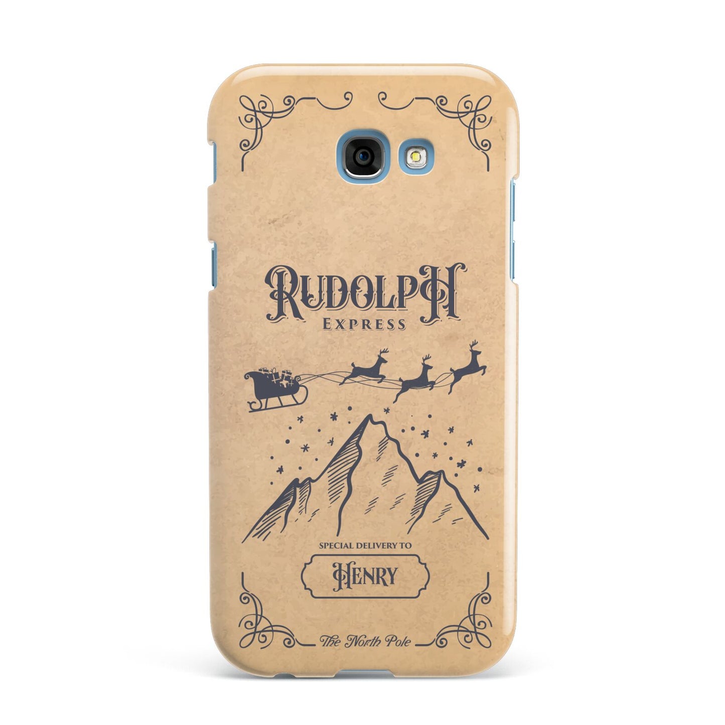 Rudolph Express Custom Samsung Galaxy A7 2017 Case