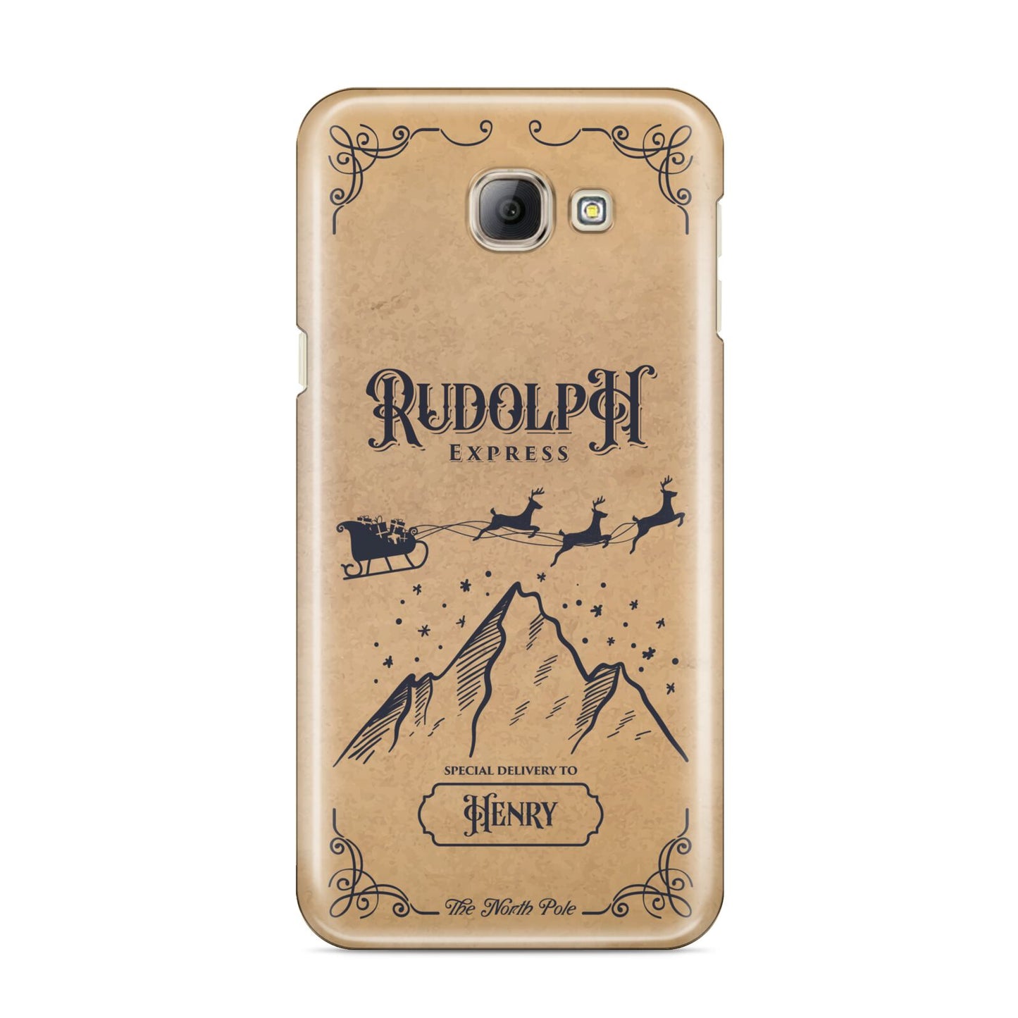 Rudolph Express Custom Samsung Galaxy A8 2016 Case