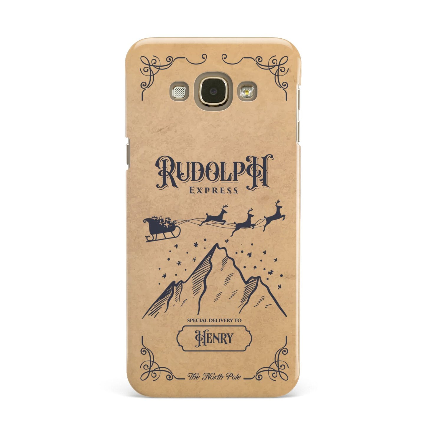 Rudolph Express Custom Samsung Galaxy A8 Case