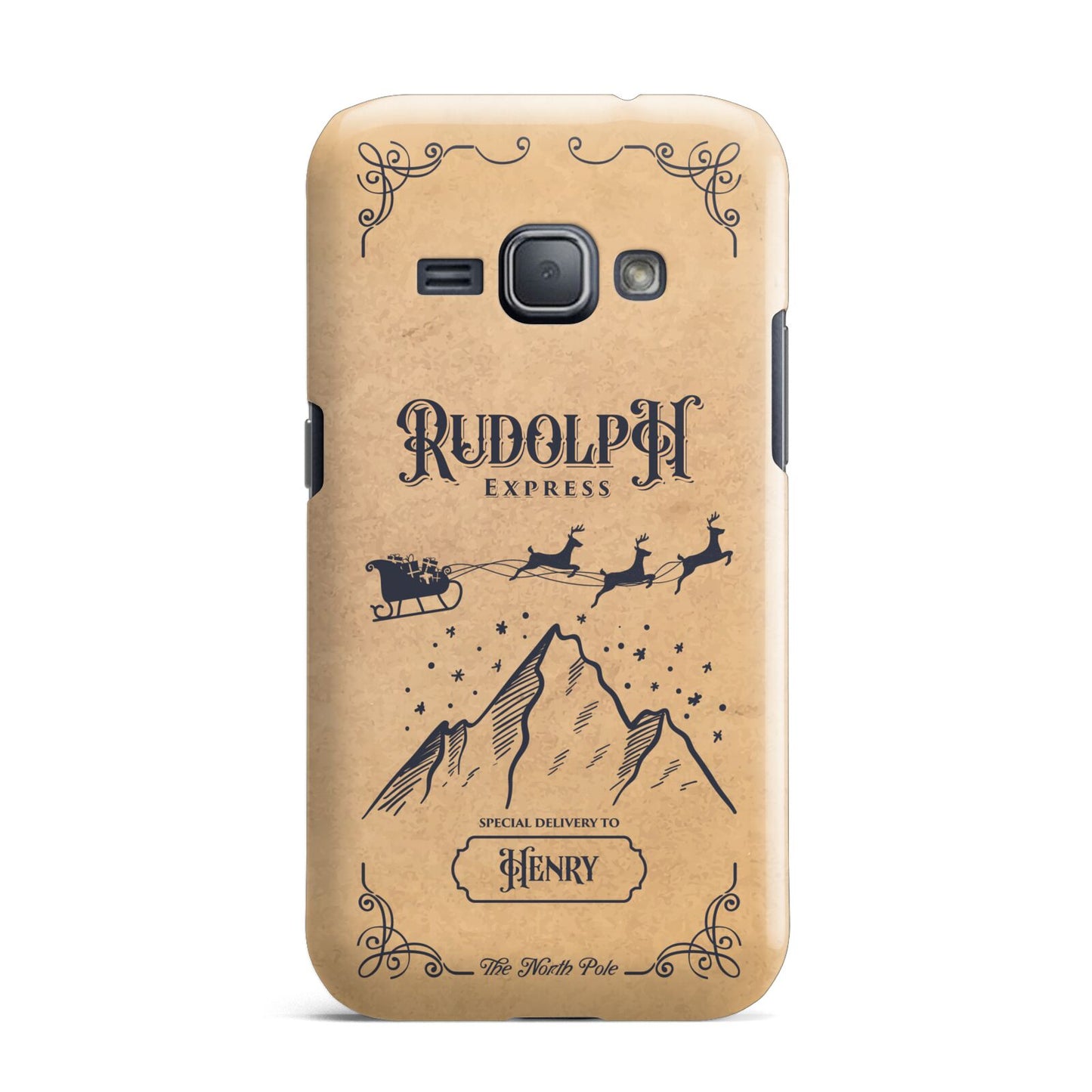 Rudolph Express Custom Samsung Galaxy J1 2016 Case