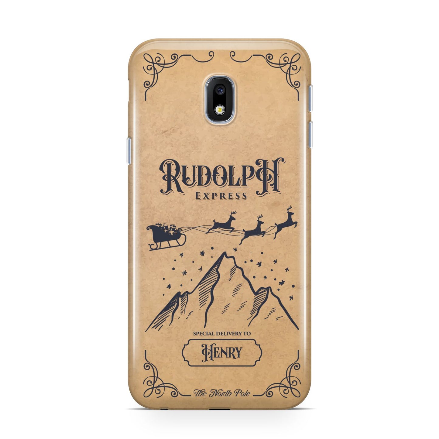 Rudolph Express Custom Samsung Galaxy J3 2017 Case