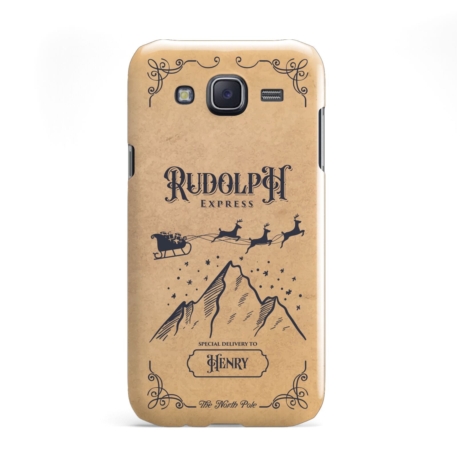 Rudolph Express Custom Samsung Galaxy J5 Case