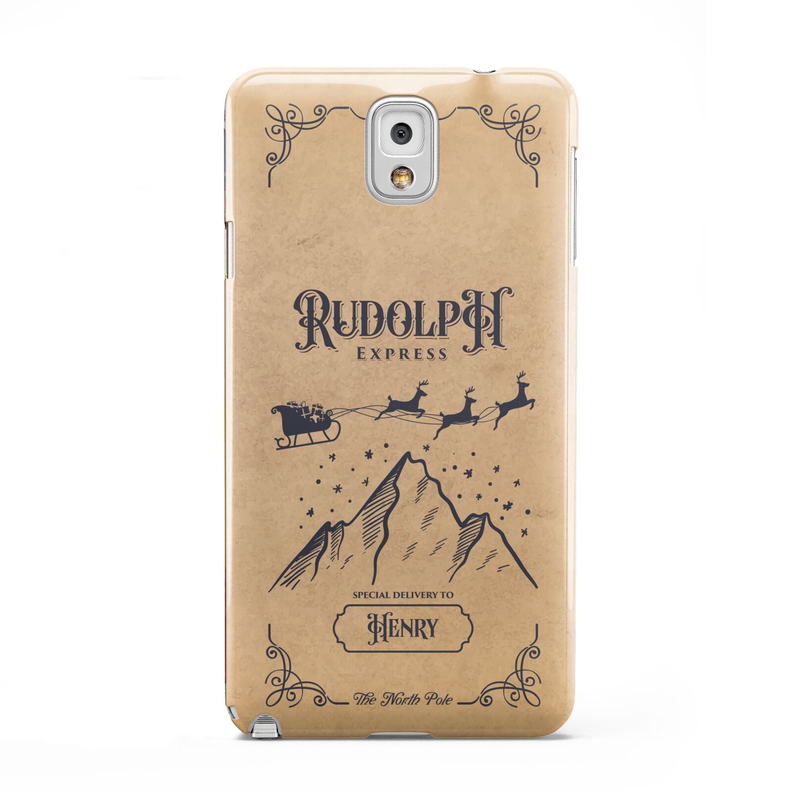 Rudolph Express Custom Samsung Galaxy Note 3 Case