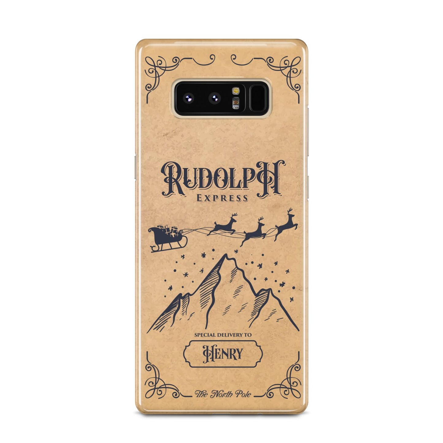 Rudolph Express Custom Samsung Galaxy Note 8 Case