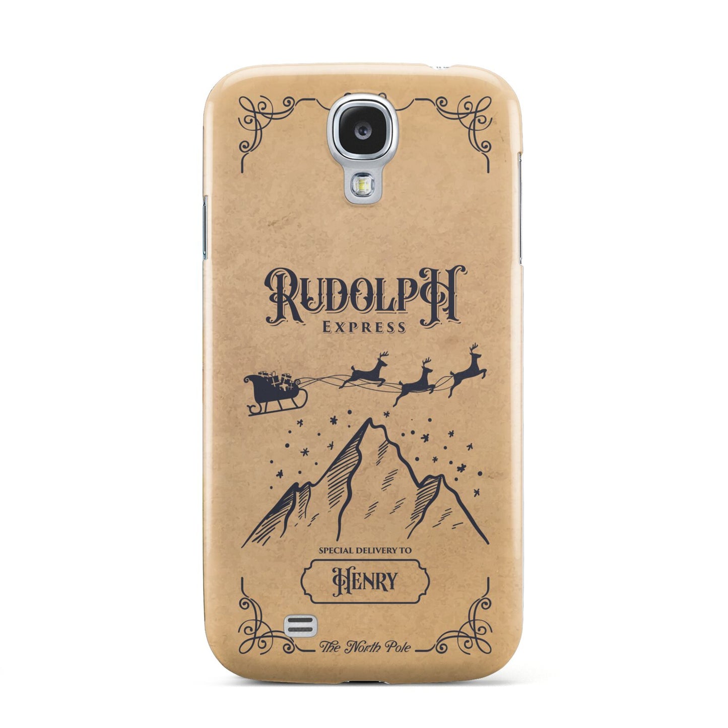 Rudolph Express Custom Samsung Galaxy S4 Case