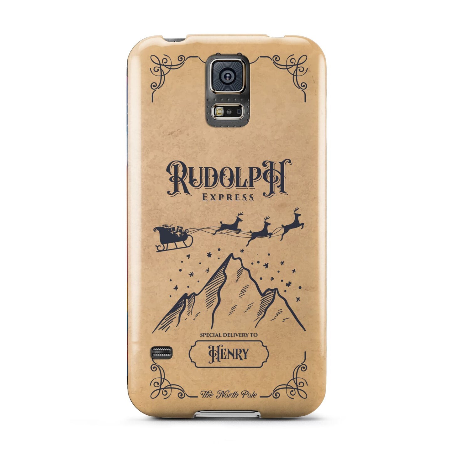 Rudolph Express Custom Samsung Galaxy S5 Case