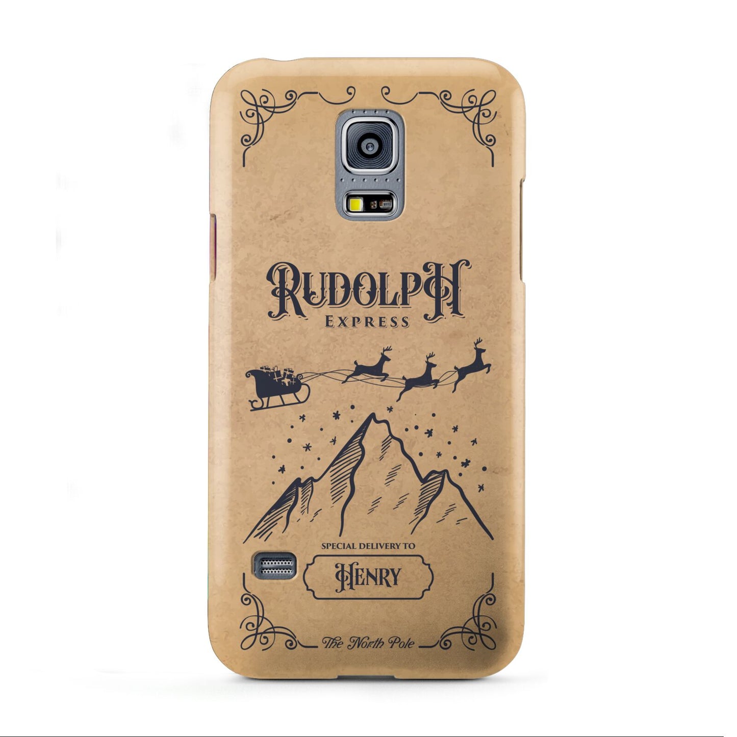 Rudolph Express Custom Samsung Galaxy S5 Mini Case