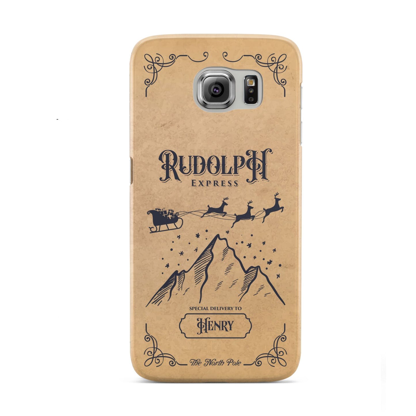 Rudolph Express Custom Samsung Galaxy S6 Case