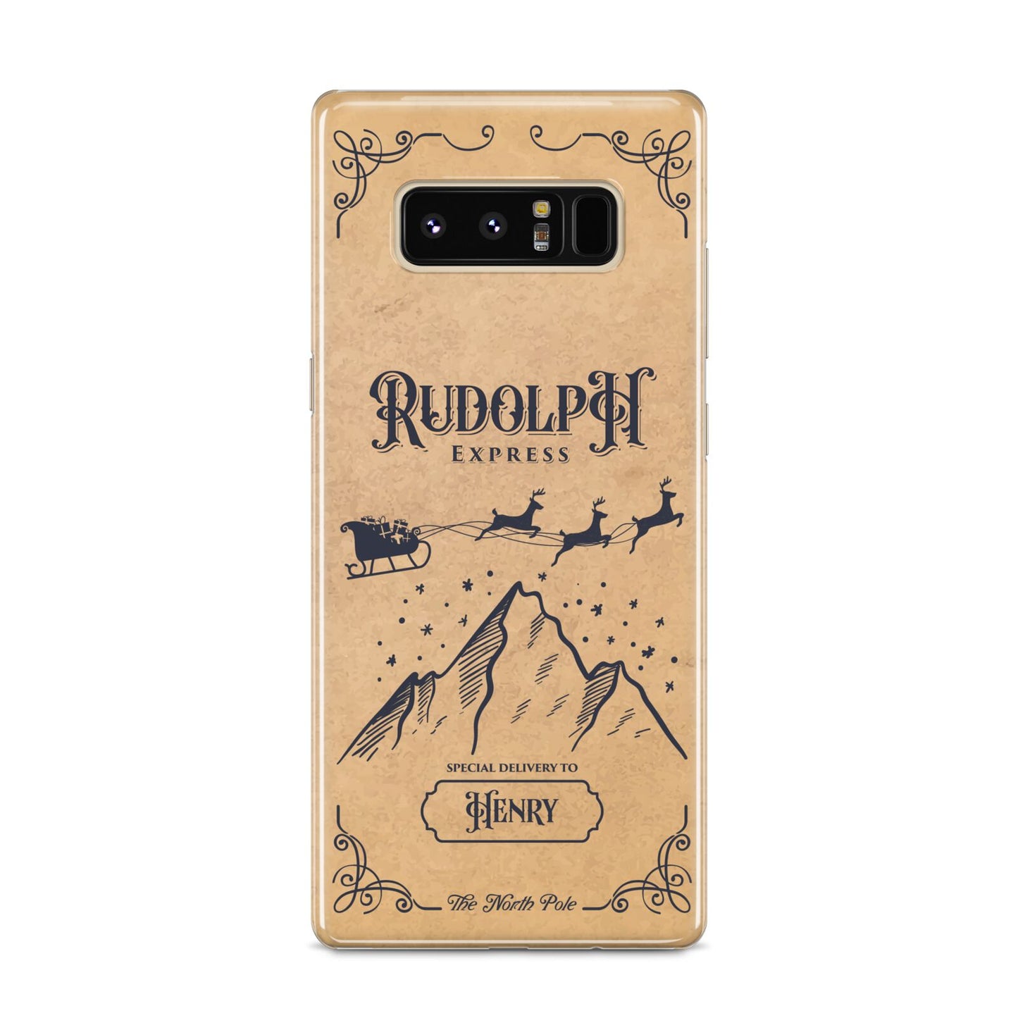 Rudolph Express Custom Samsung Galaxy S8 Case