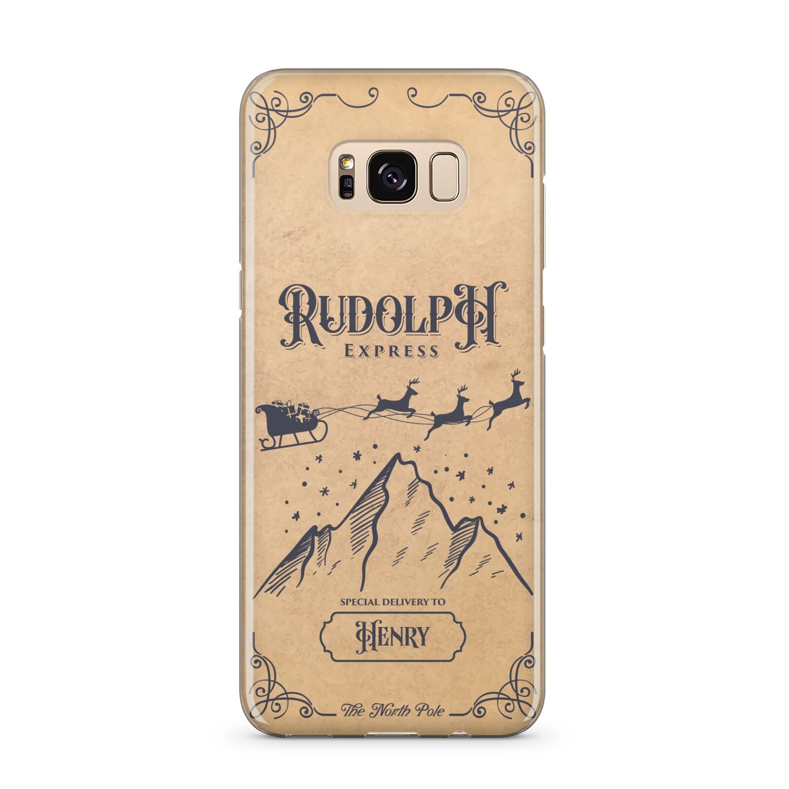 Rudolph Express Custom Samsung Galaxy S8 Plus Case