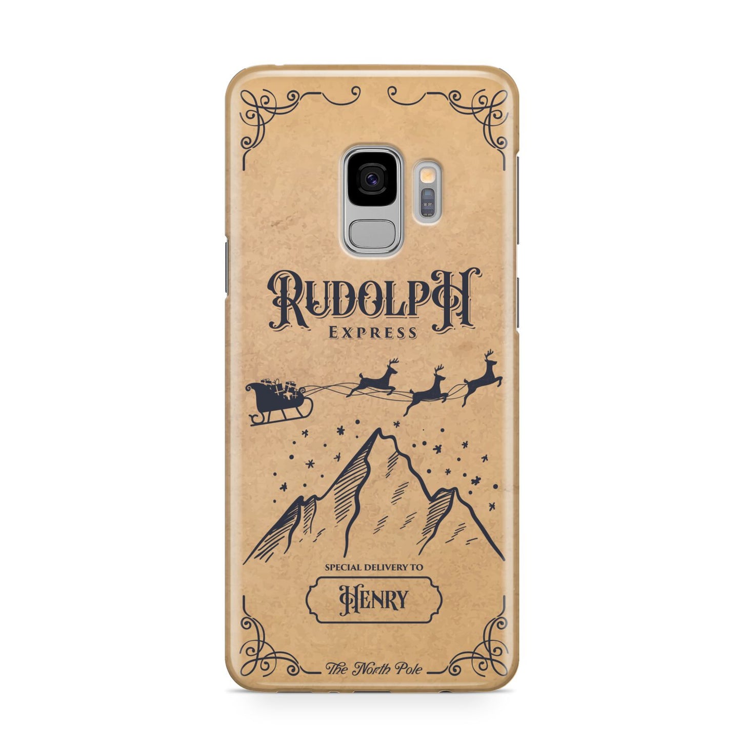 Rudolph Express Custom Samsung Galaxy S9 Case