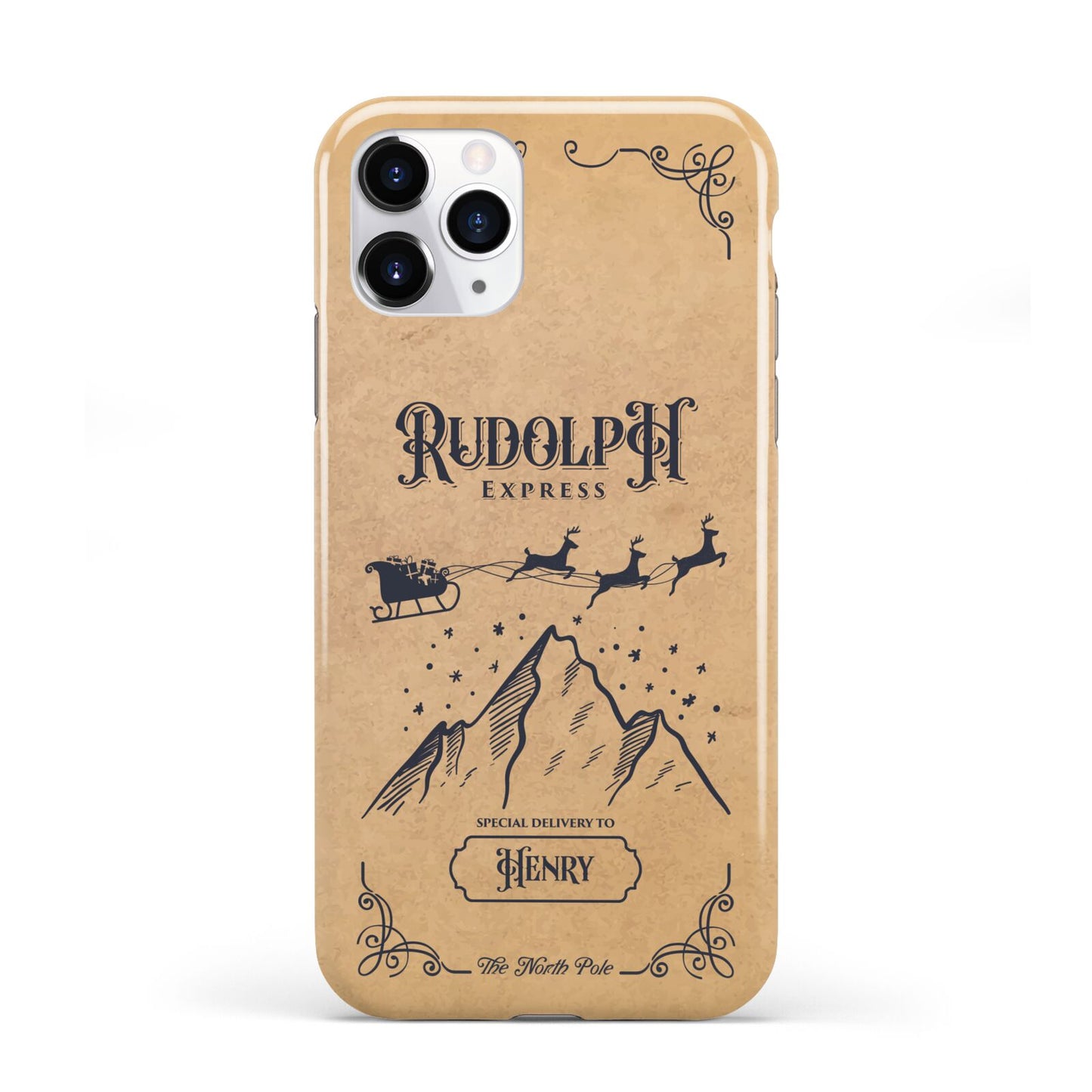 Rudolph Express Custom iPhone 11 Pro 3D Tough Case