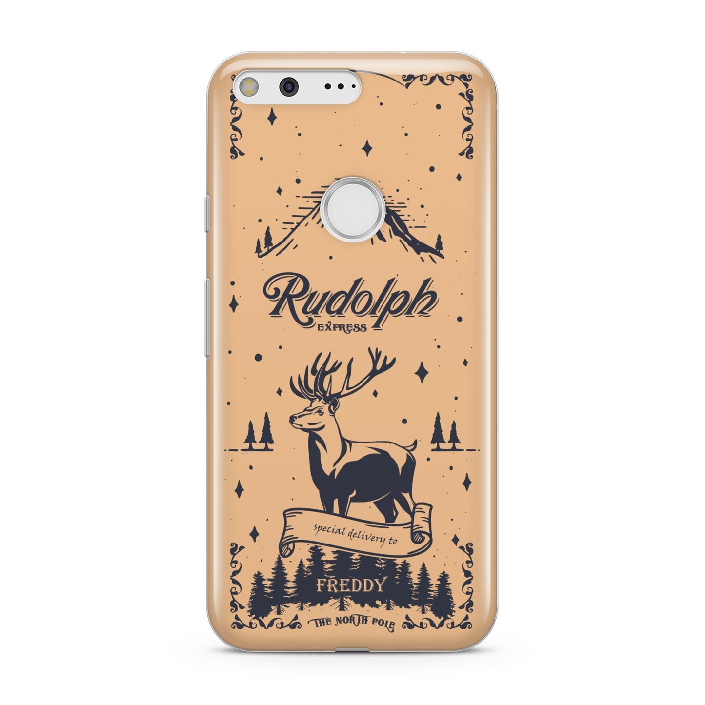 Rudolph Express Personalised Google Pixel Case