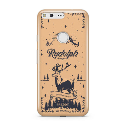 Rudolph Express Personalised Google Pixel Case