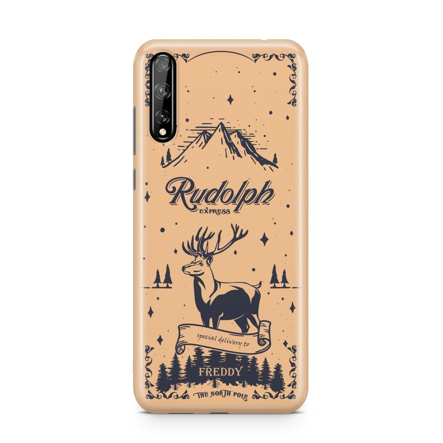 Rudolph Express Personalised Huawei Enjoy 10s Phone Case