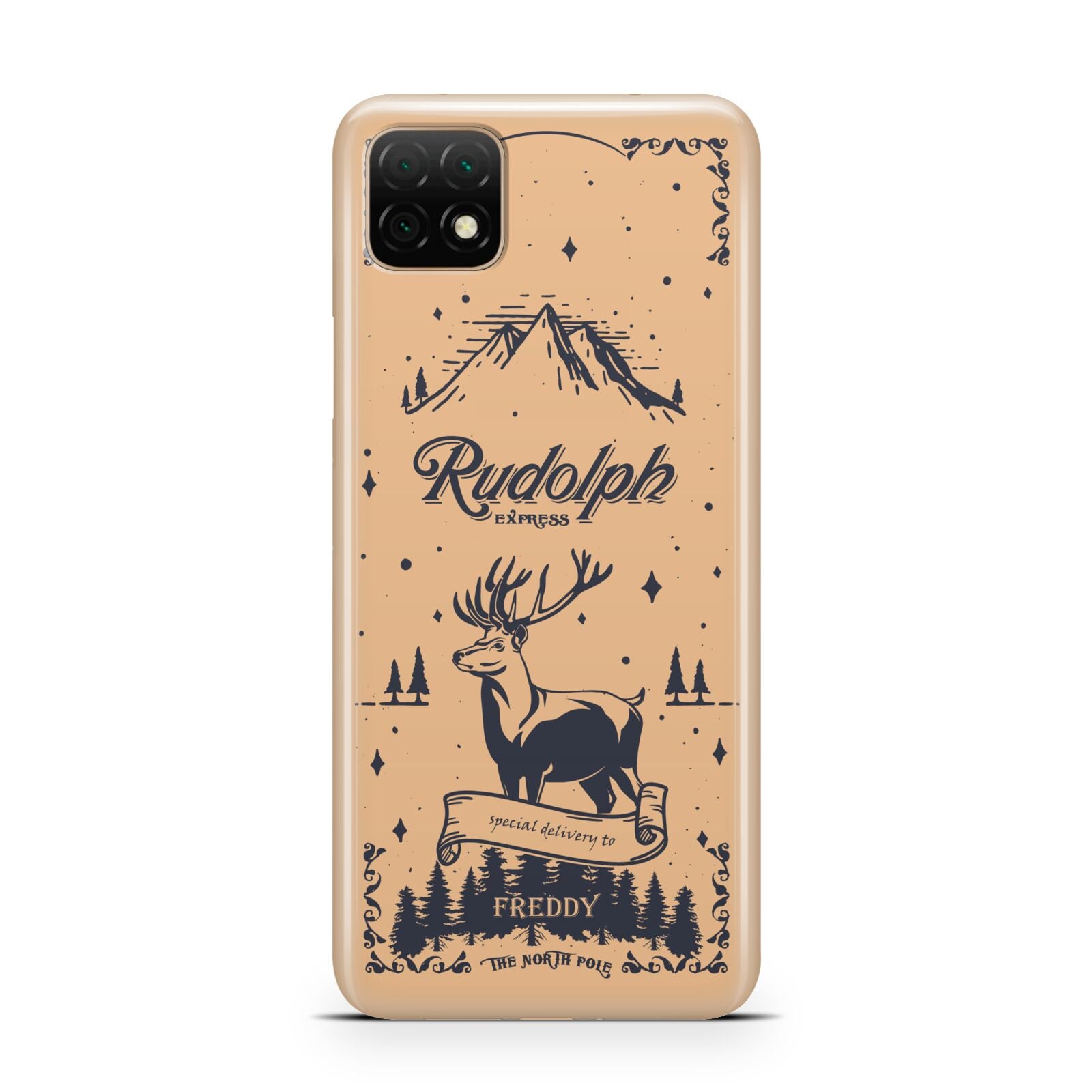 Rudolph Express Personalised Huawei Enjoy 20 Phone Case