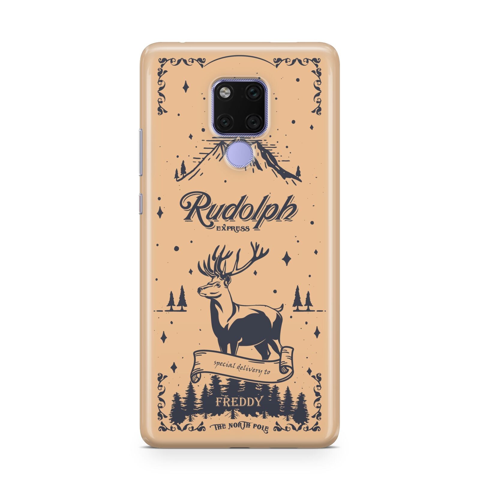 Rudolph Express Personalised Huawei Mate 20X Phone Case