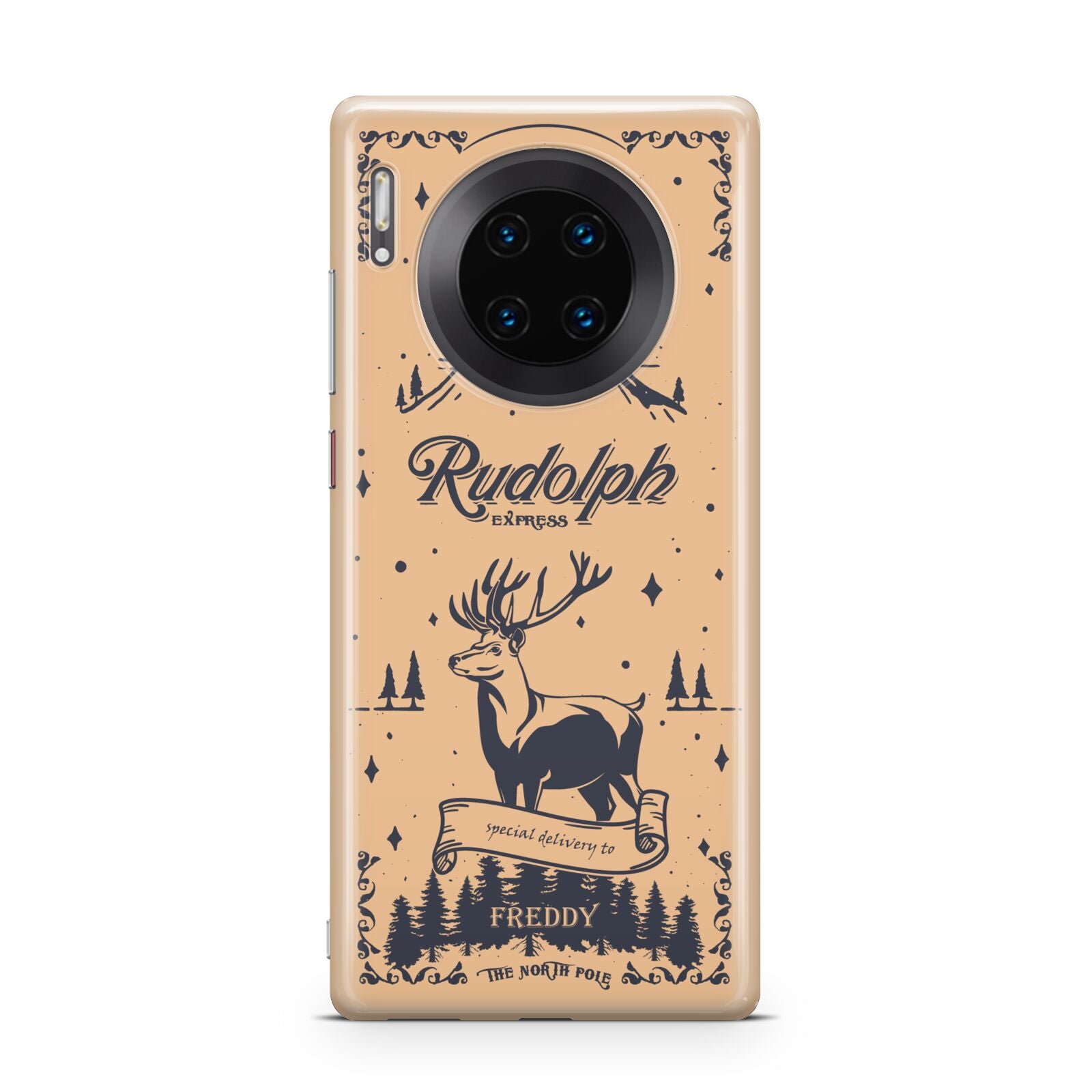 Rudolph Express Personalised Huawei Mate 30 Pro Phone Case