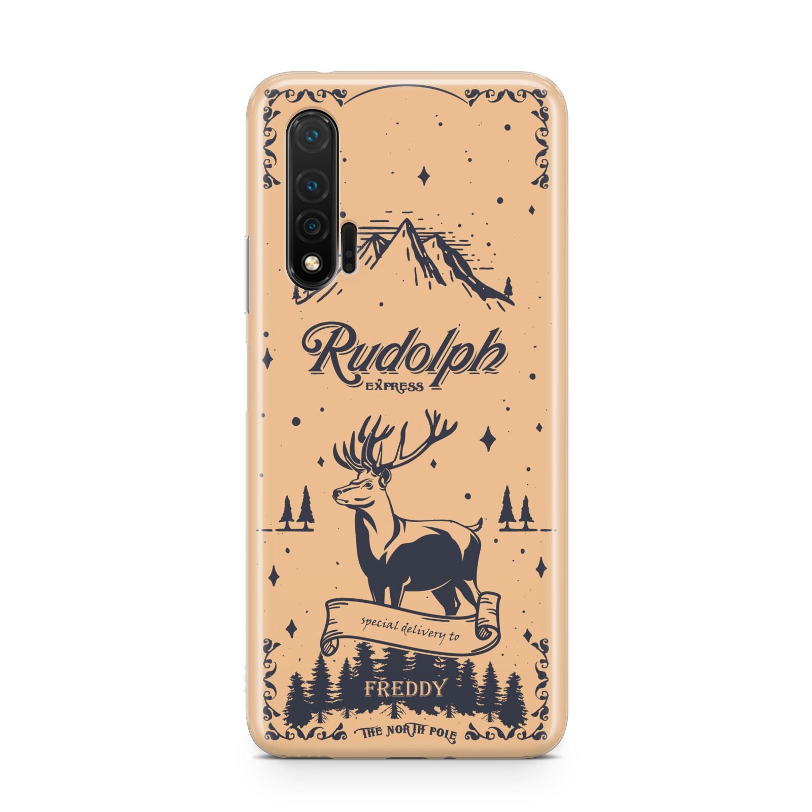 Rudolph Express Personalised Huawei Nova 6 Phone Case