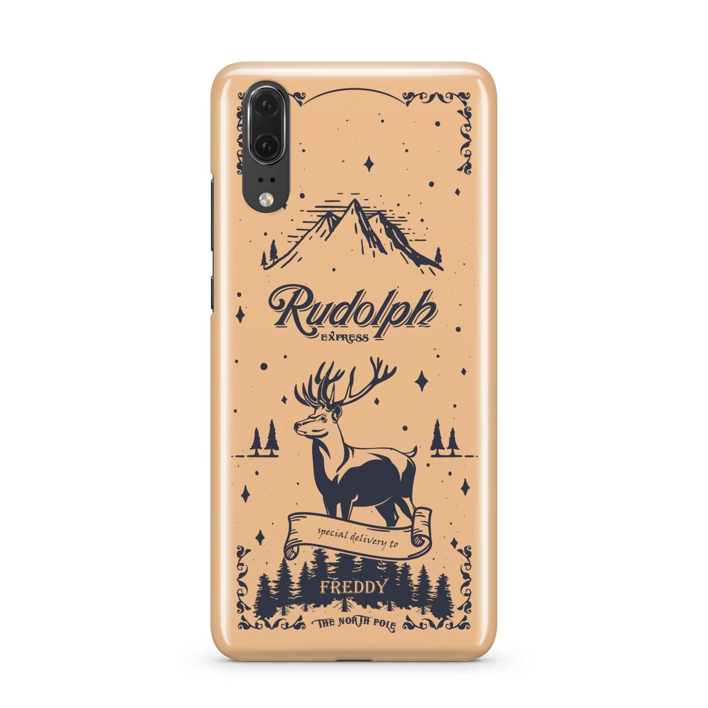 Rudolph Express Personalised Huawei P20 Phone Case