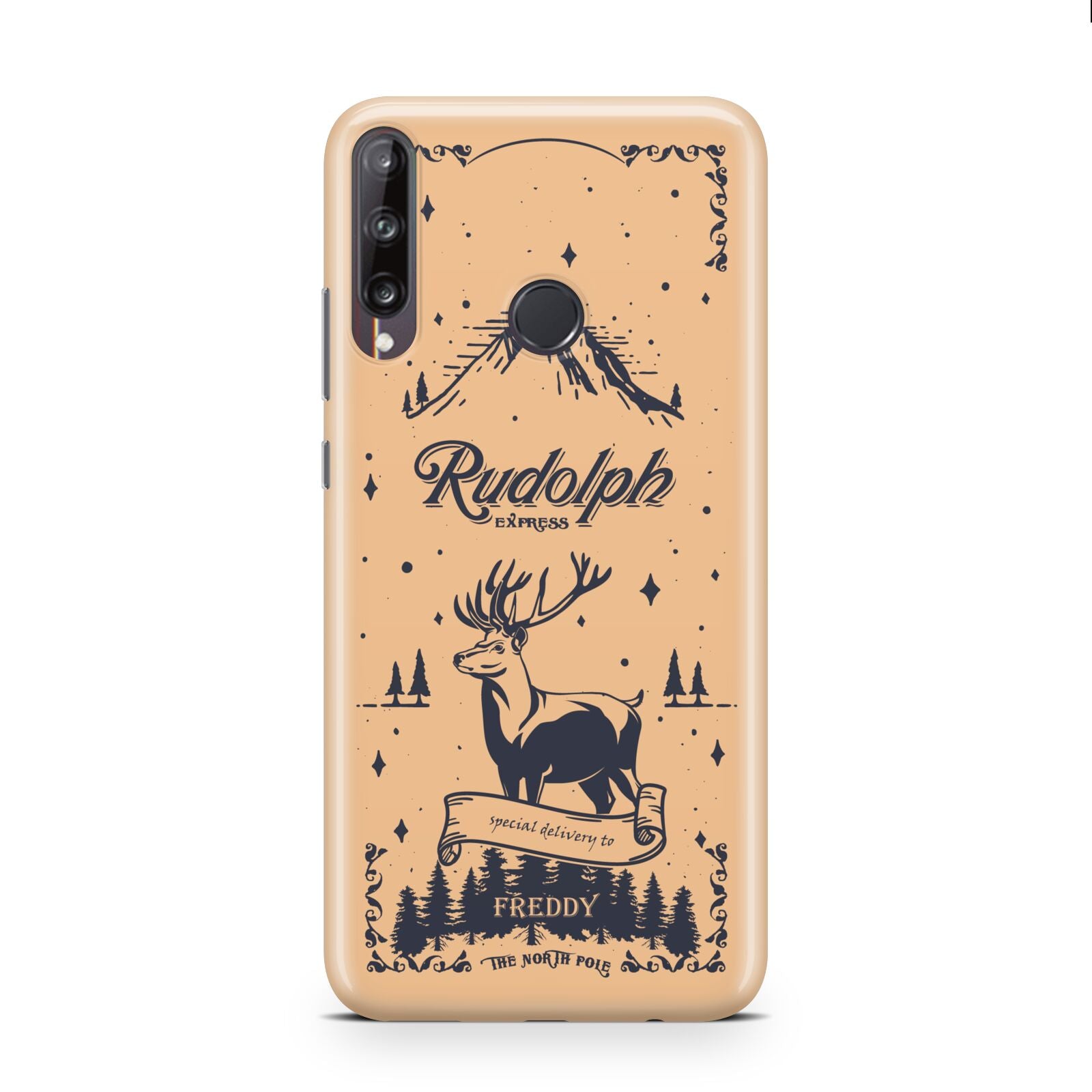 Rudolph Express Personalised Huawei P40 Lite E Phone Case