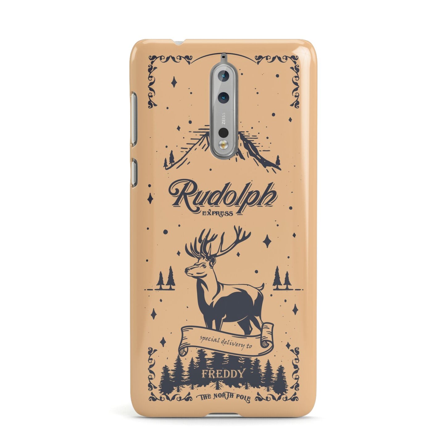 Rudolph Express Personalised Nokia Case