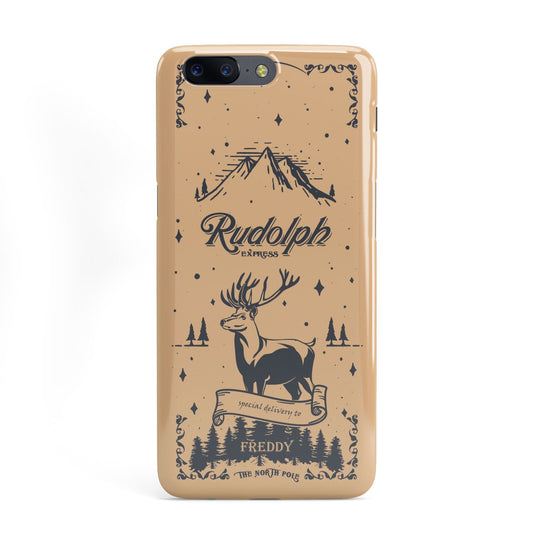 Rudolph Express Personalised OnePlus Case