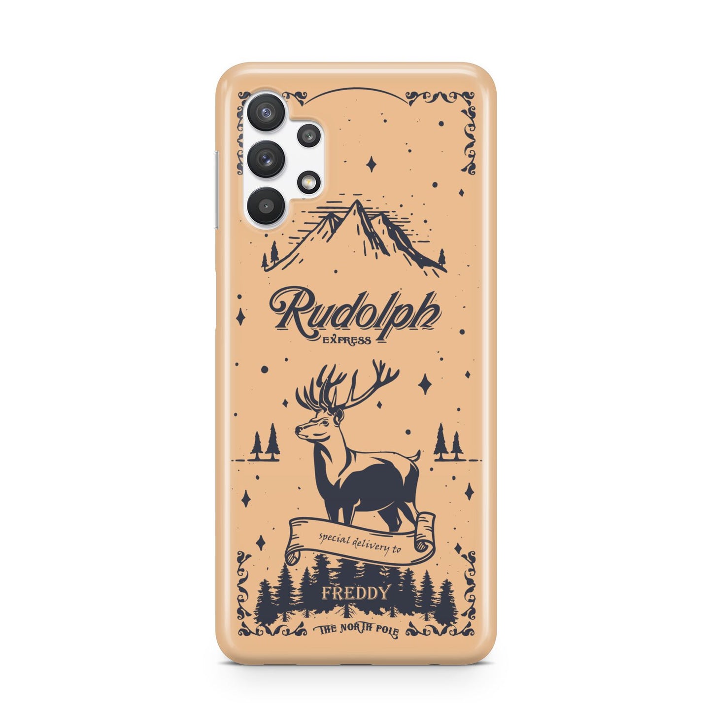 Rudolph Express Personalised Samsung A32 5G Case