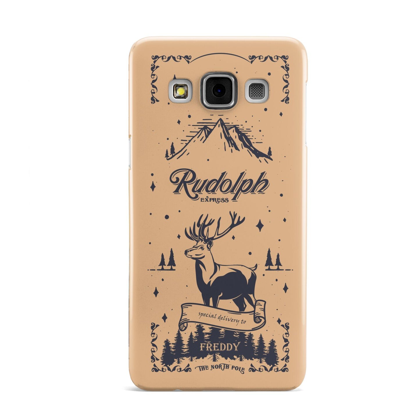 Rudolph Express Personalised Samsung Galaxy A3 Case