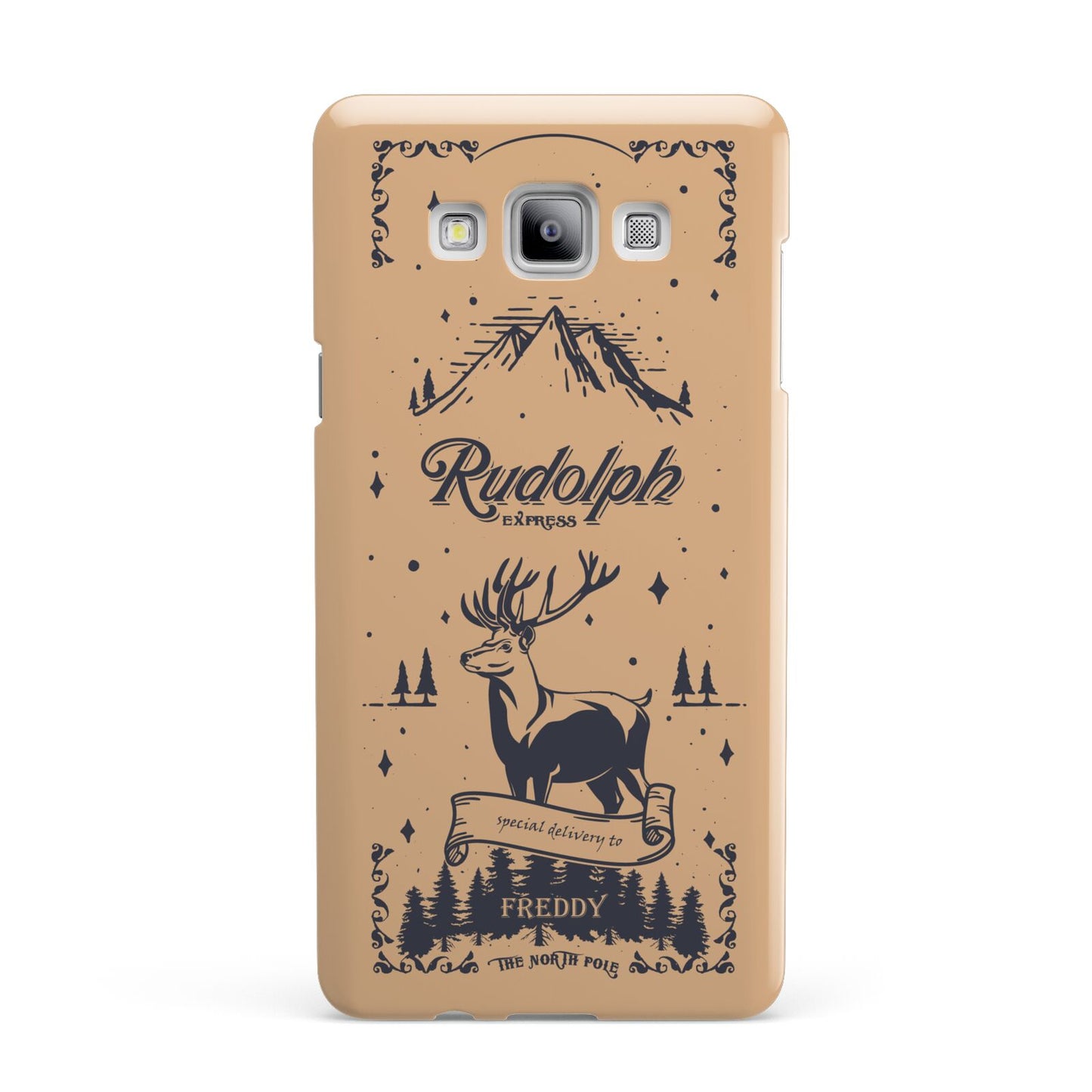 Rudolph Express Personalised Samsung Galaxy A7 2015 Case