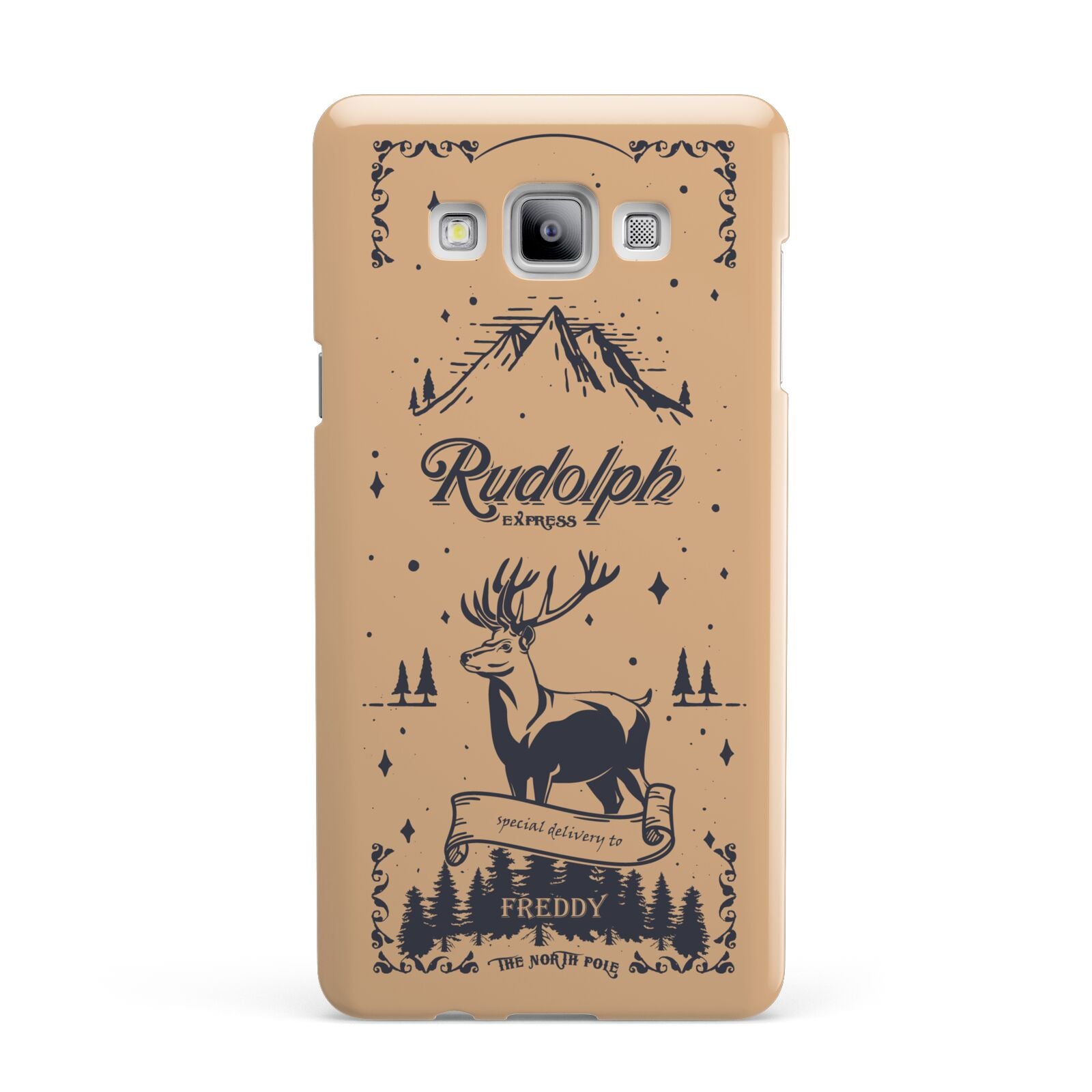 Rudolph Express Personalised Samsung Galaxy A7 2015 Case