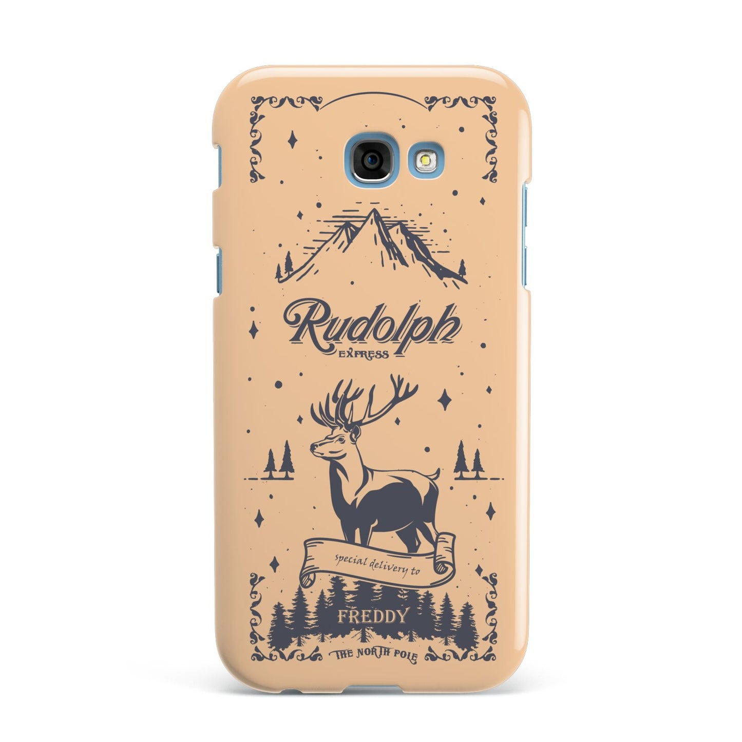 Rudolph Express Personalised Samsung Galaxy A7 2017 Case