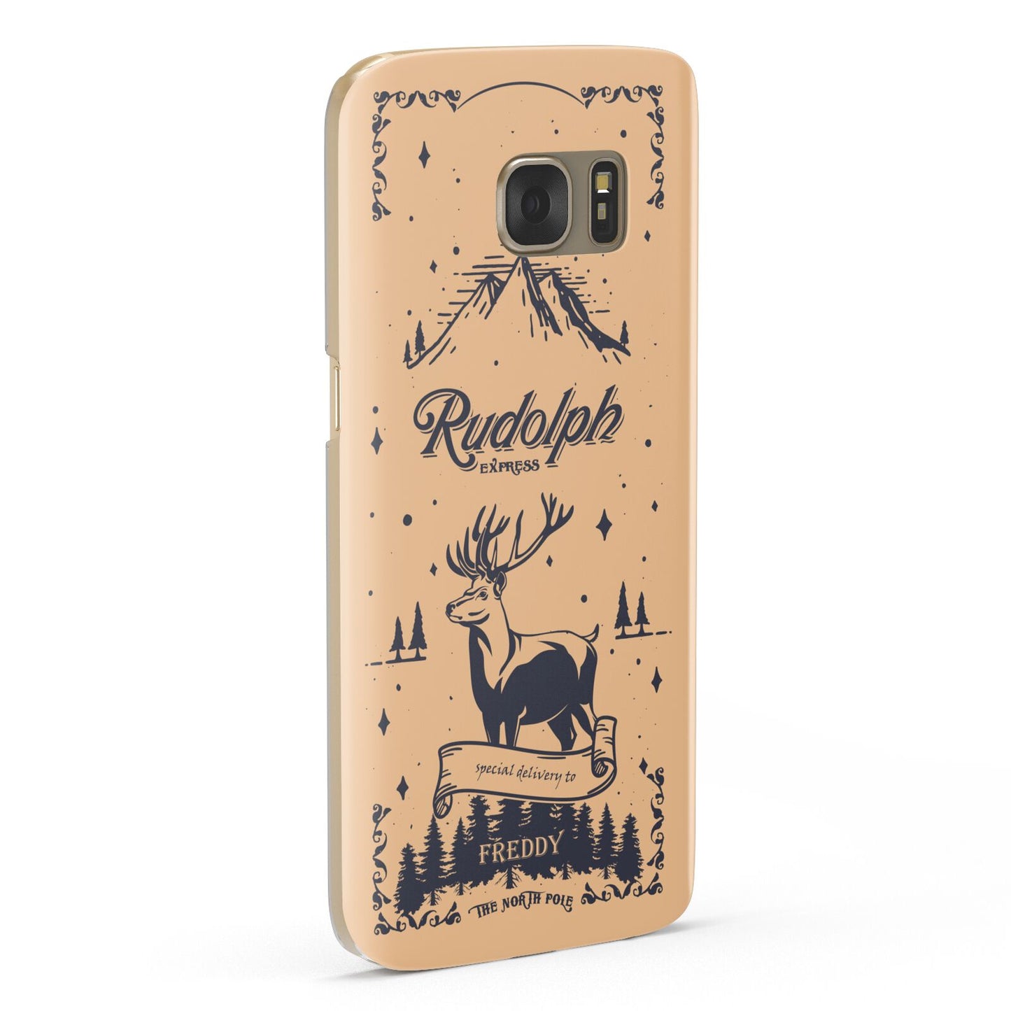 Rudolph Express Personalised Samsung Galaxy Case Fourty Five Degrees