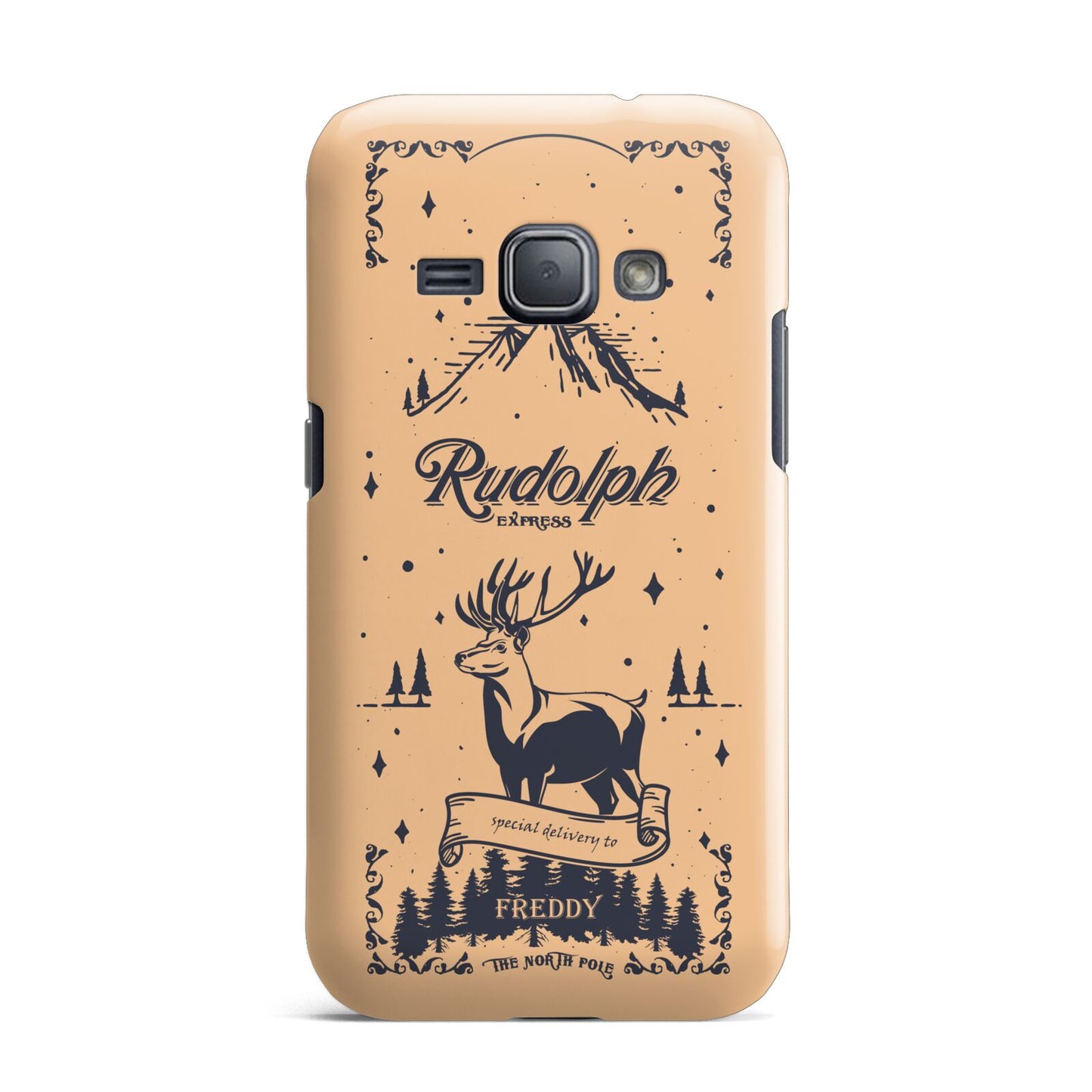 Rudolph Express Personalised Samsung Galaxy J1 2016 Case