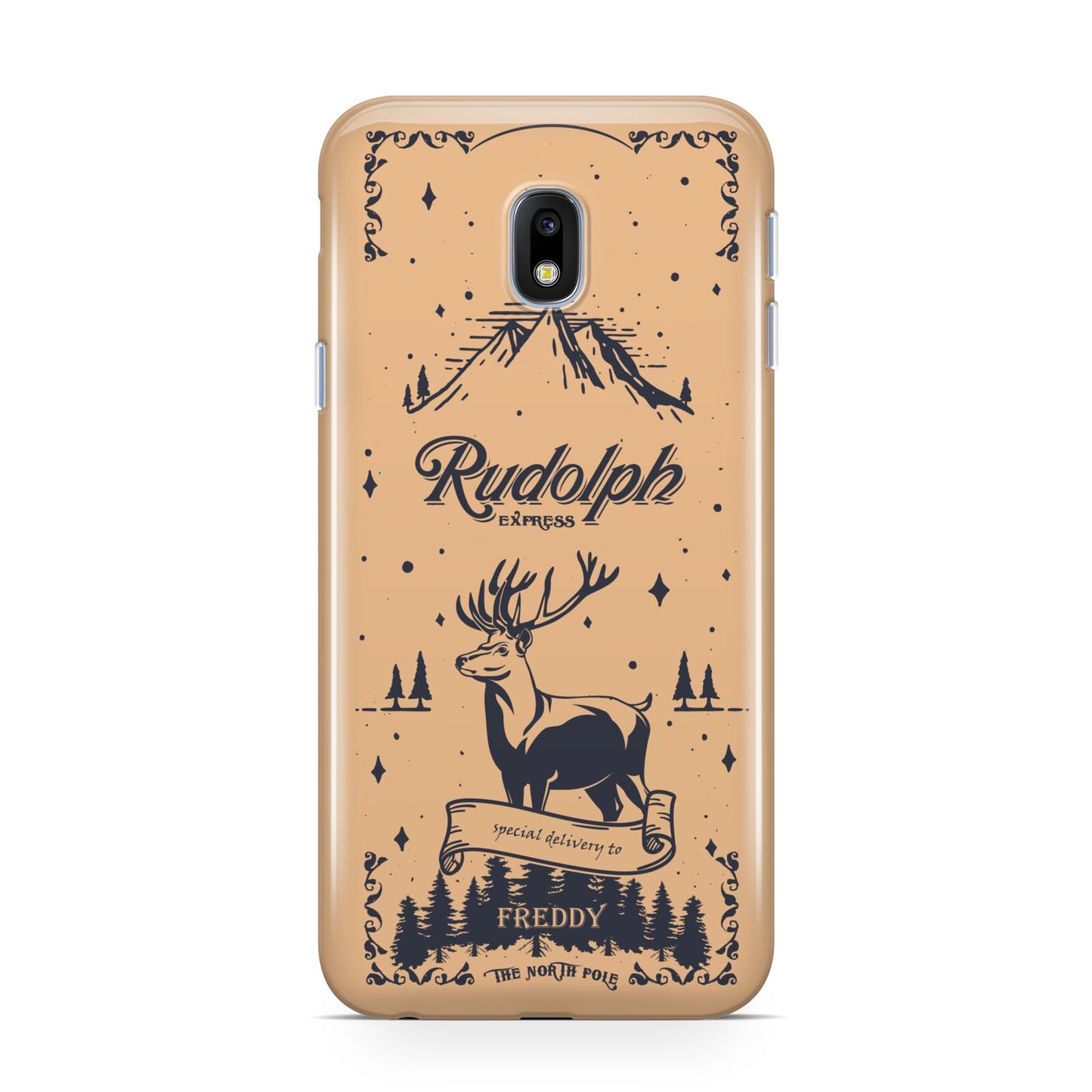 Rudolph Express Personalised Samsung Galaxy J3 2017 Case