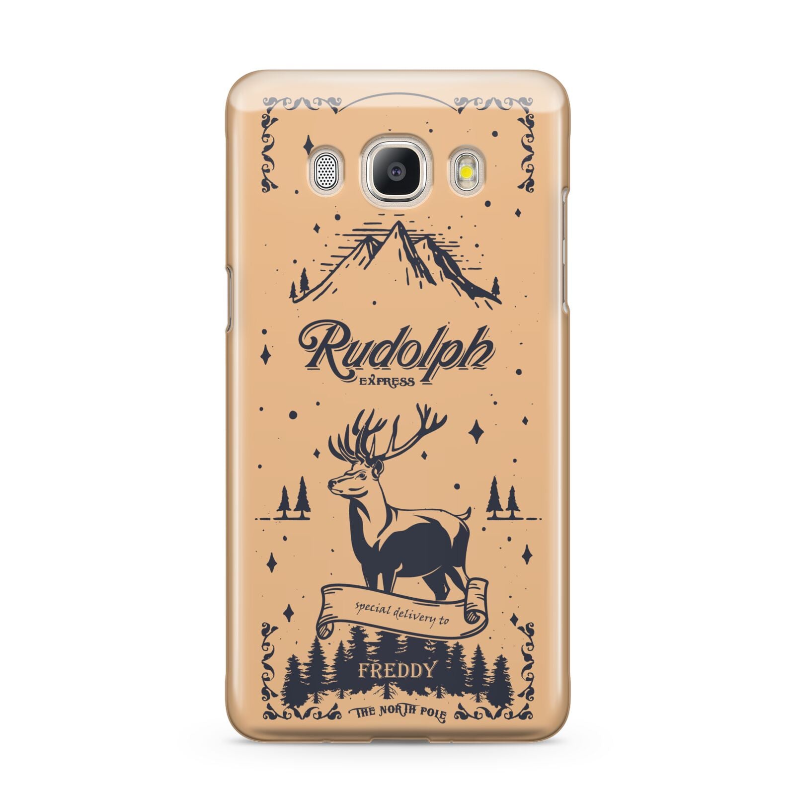 Rudolph Express Personalised Samsung Galaxy J5 2016 Case