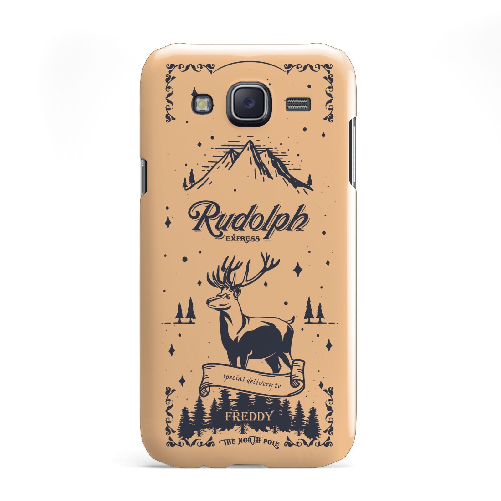 Rudolph Express Personalised Samsung Galaxy J5 Case