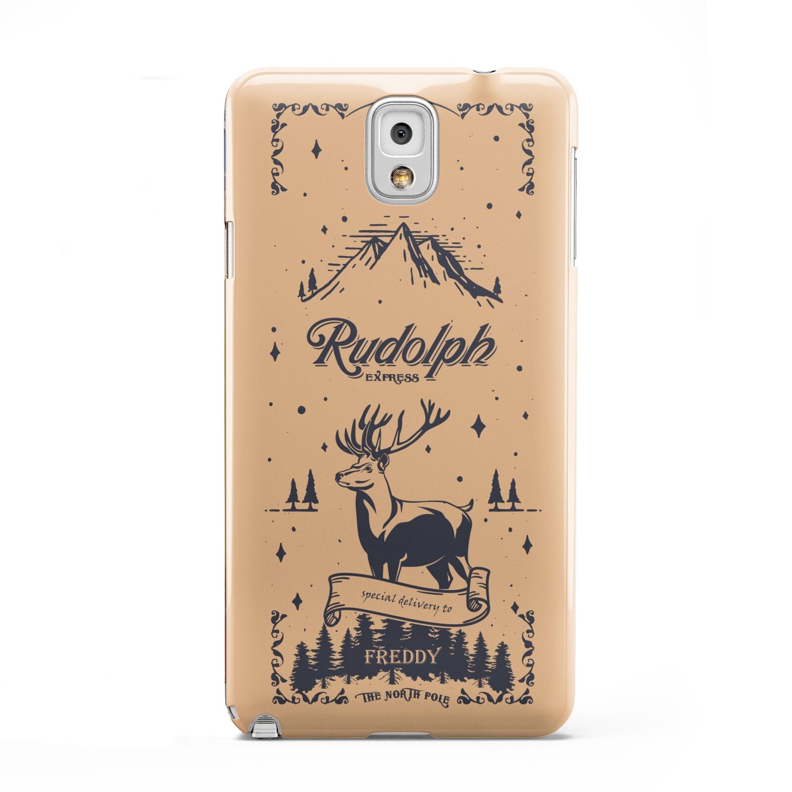 Rudolph Express Personalised Samsung Galaxy Note 3 Case