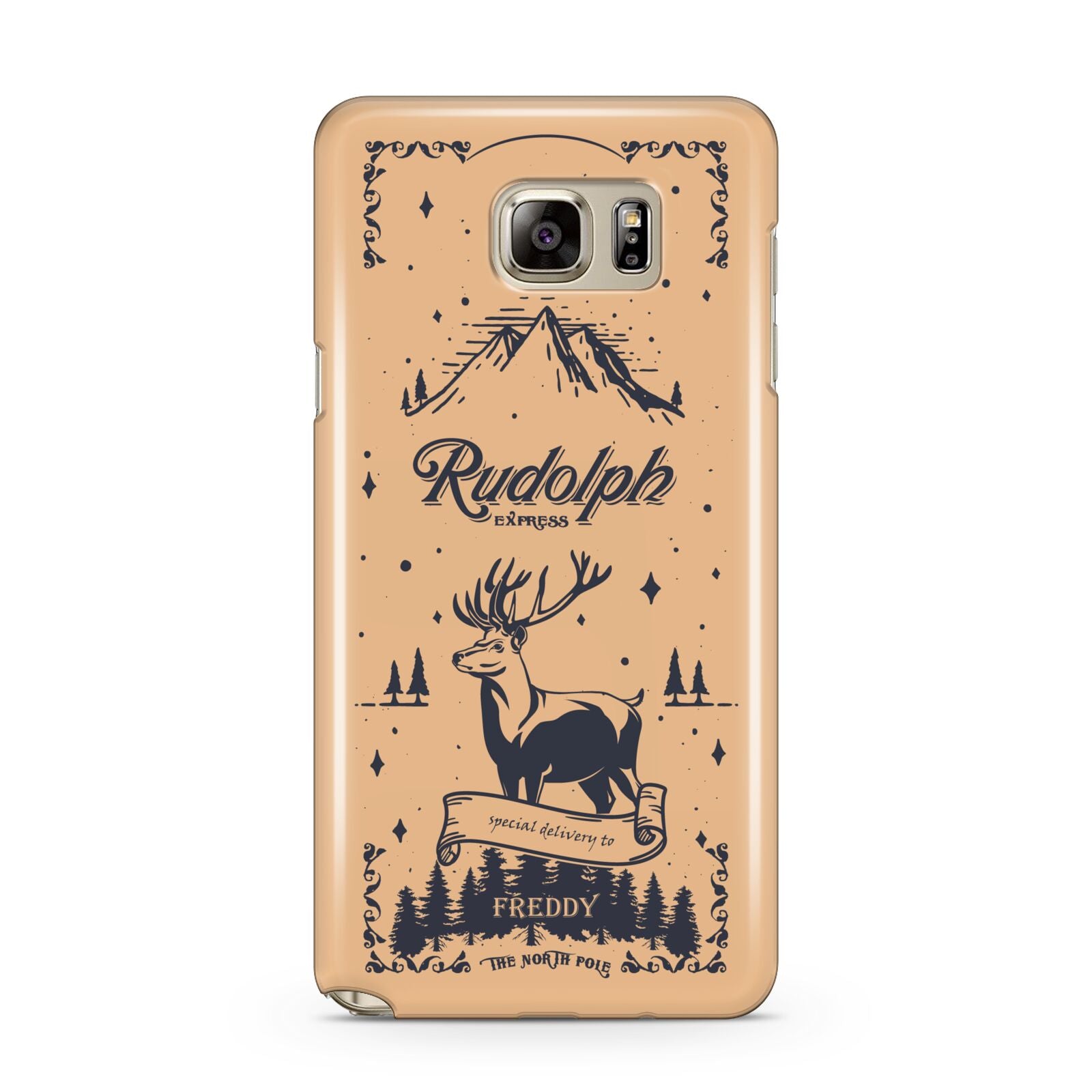 Rudolph Express Personalised Samsung Galaxy Note 5 Case