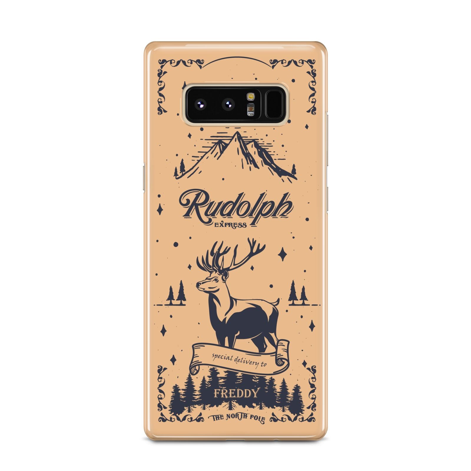 Rudolph Express Personalised Samsung Galaxy Note 8 Case