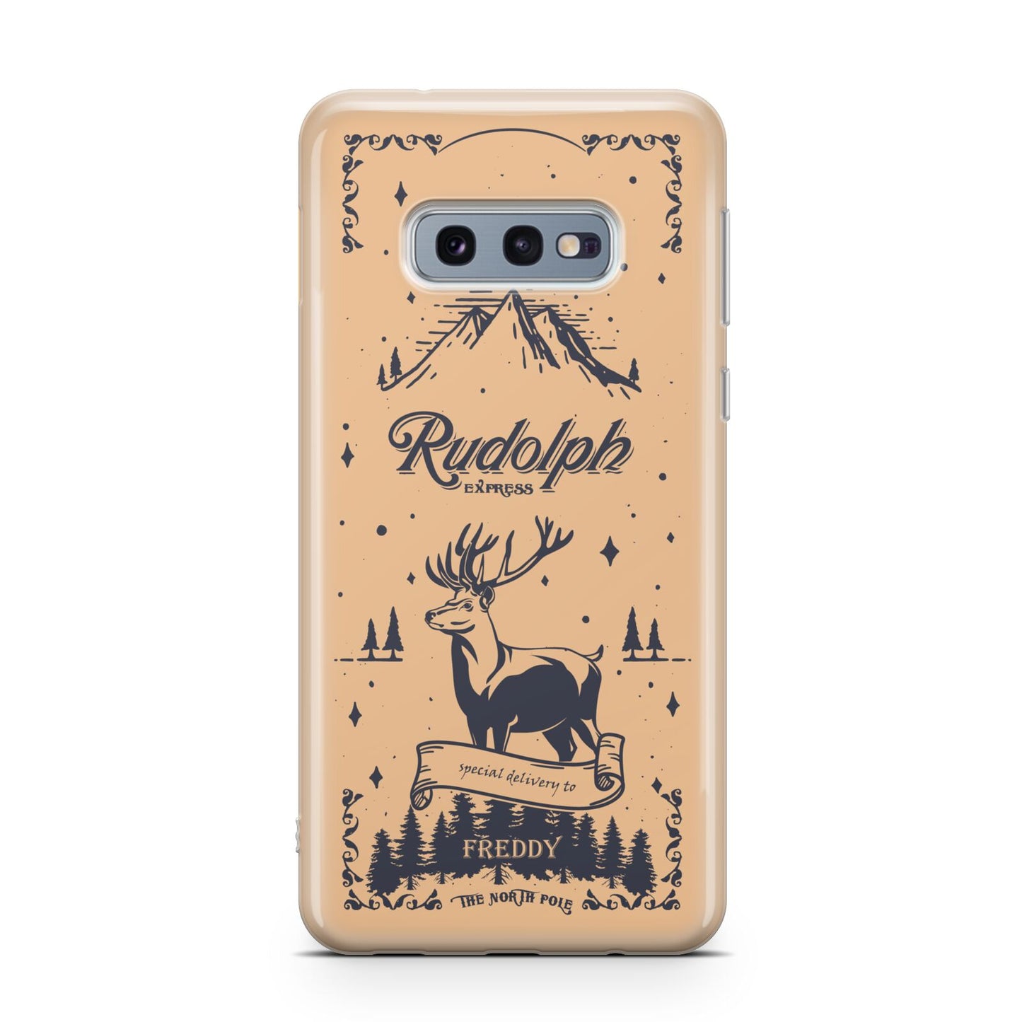 Rudolph Express Personalised Samsung Galaxy S10E Case