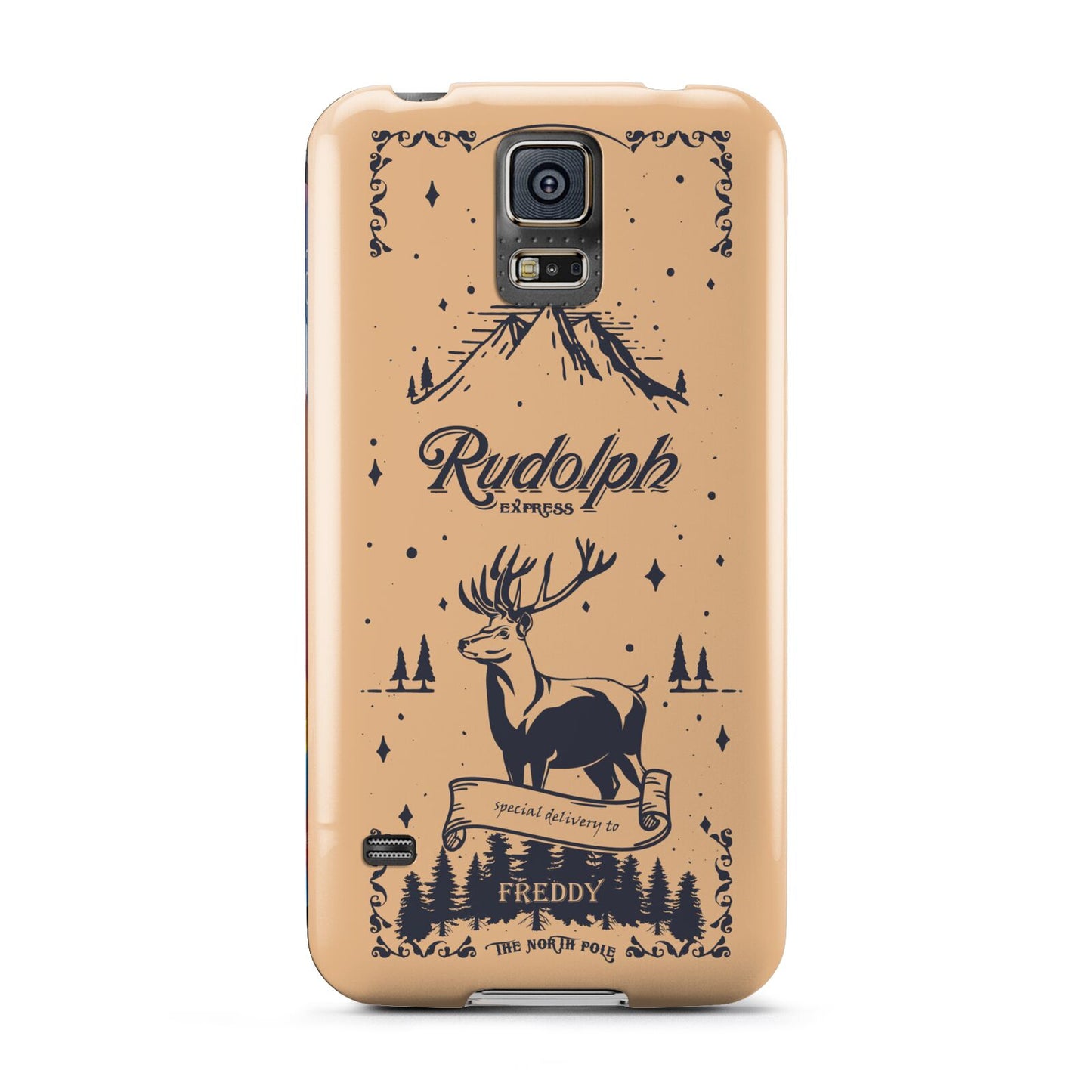 Rudolph Express Personalised Samsung Galaxy S5 Case