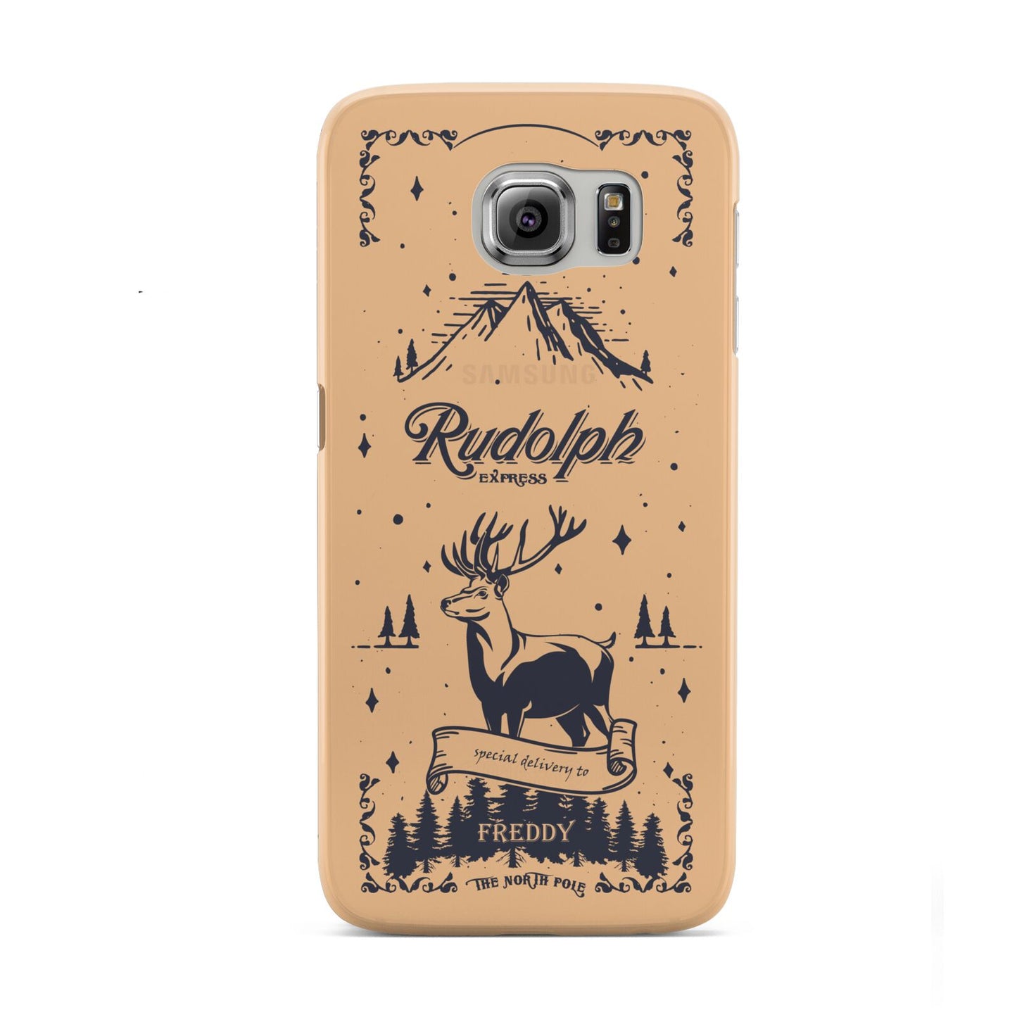 Rudolph Express Personalised Samsung Galaxy S6 Case